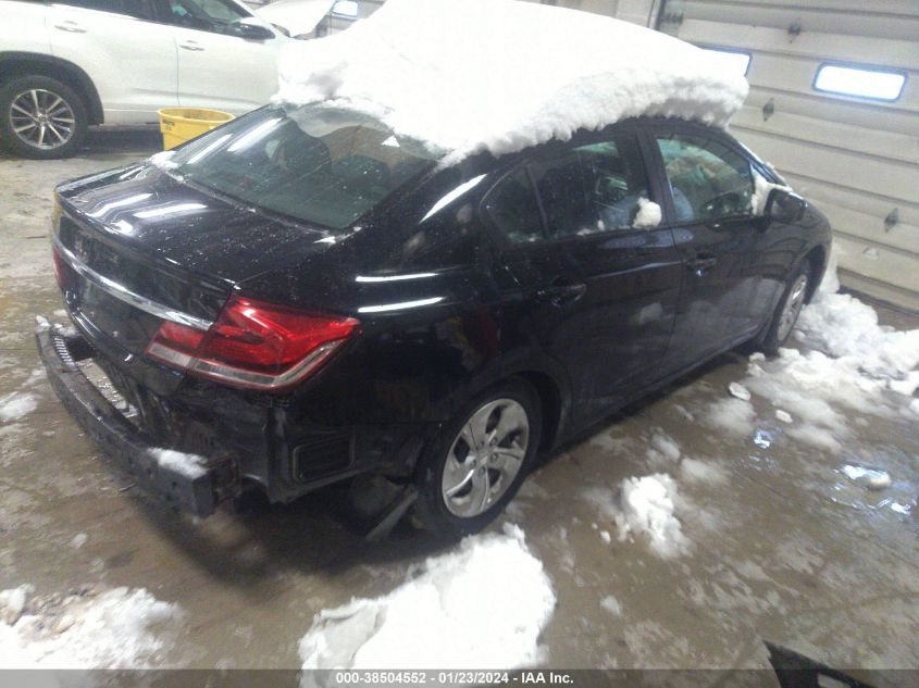 2015 HONDA CIVIC LX - 19XFB2F52FE102340