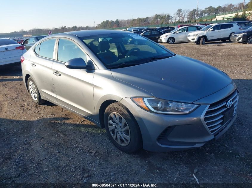 Lot #2525407202 2018 HYUNDAI ELANTRA SE salvage car