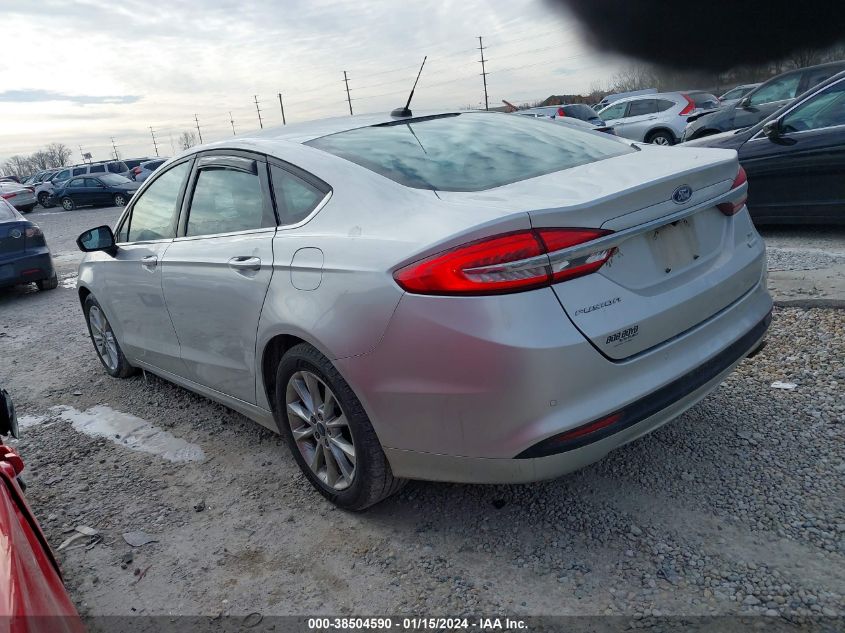 2017 FORD FUSION SE - 3FA6P0HD8HR155460