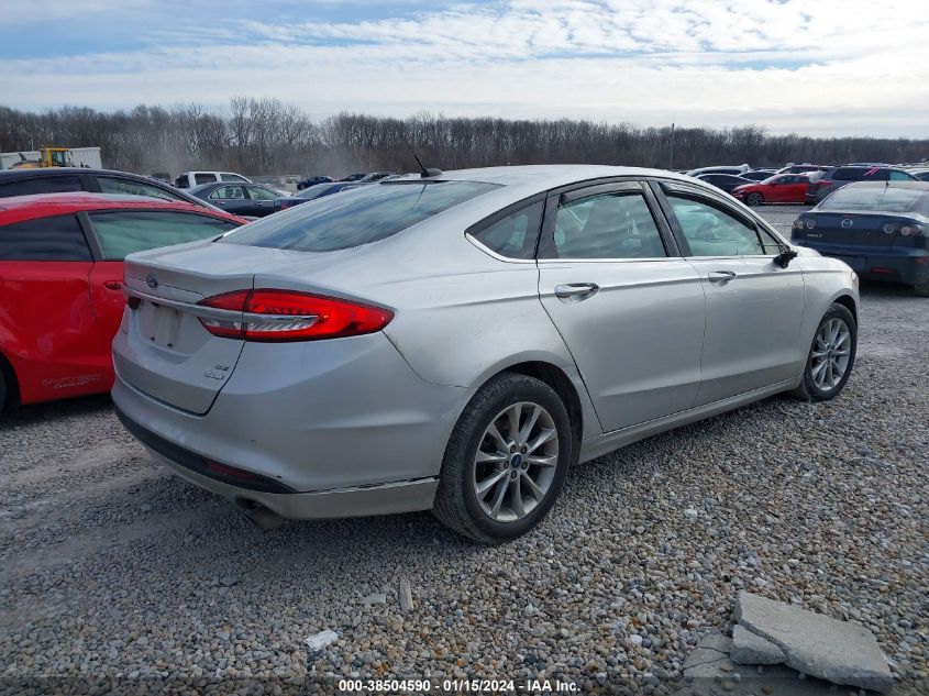 2017 FORD FUSION SE - 3FA6P0HD8HR155460