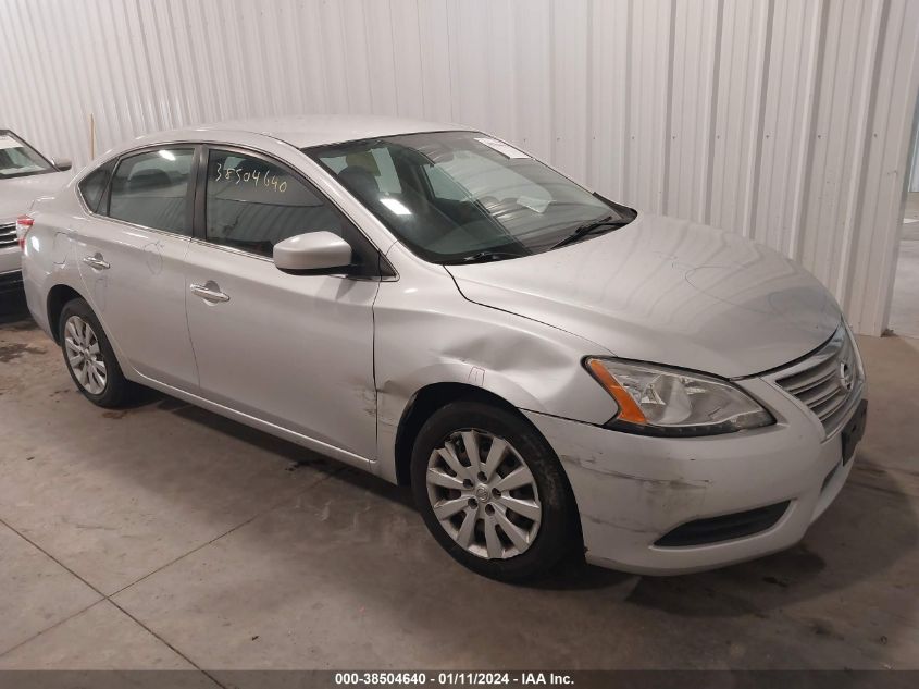 2014 NISSAN SENTRA S/SV/SR/SL - 3N1AB7AP5EL672099