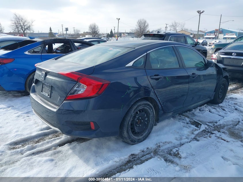 VIN 19XFC2F68LE027418 2020 HONDA CIVIC LX