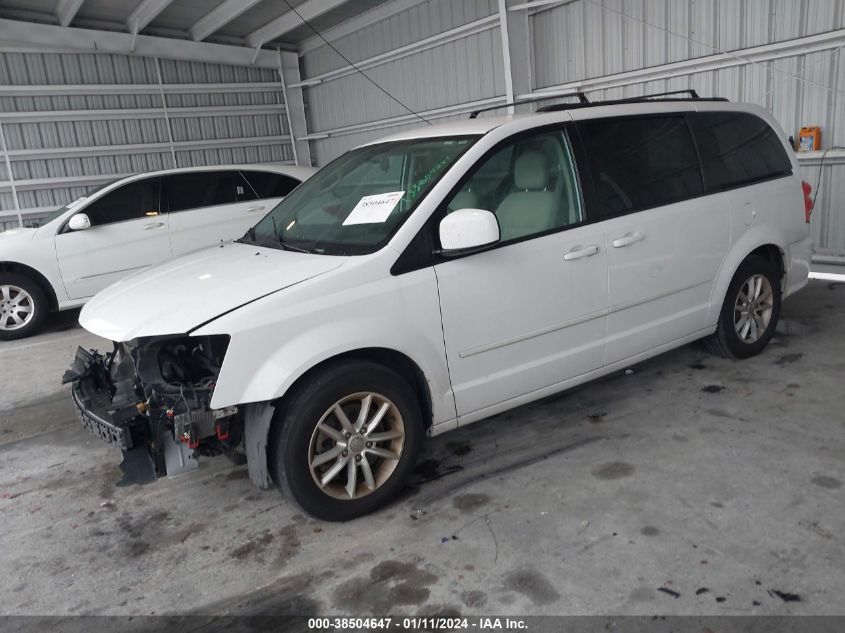 2015 DODGE GRAND CARAVAN SXT - 2C4RDGCGXFR536014