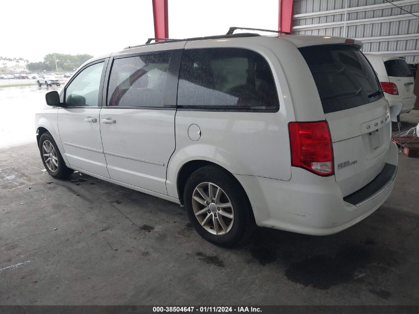 2015 DODGE GRAND CARAVAN SXT - 2C4RDGCGXFR536014