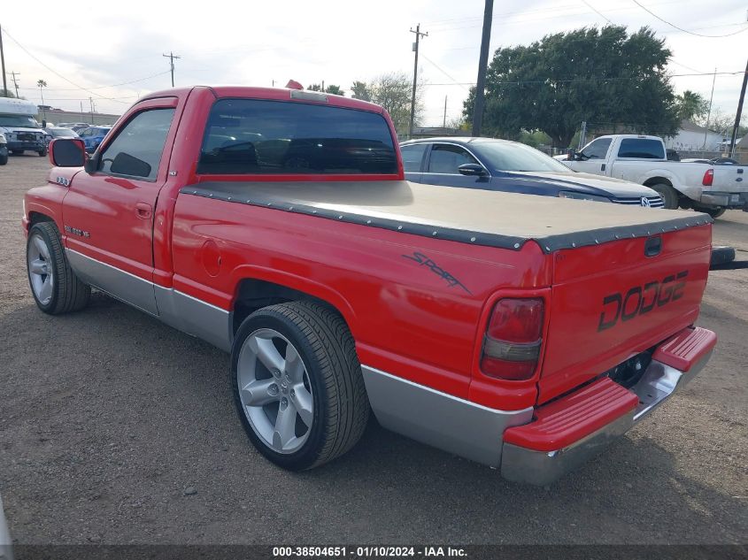 1B7HC16X8XS143510 | 1999 DODGE RAM 1500