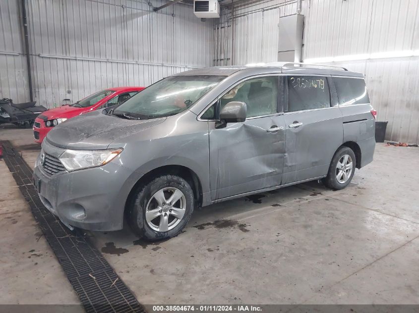 2017 NISSAN QUEST S/SV/SL/PLATINUM - JN8AE2KP7H9165356