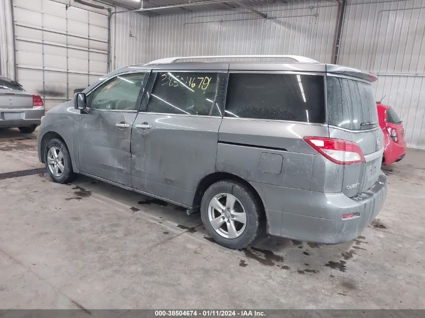 2017 NISSAN QUEST S/SV/SL/PLATINUM - JN8AE2KP7H9165356