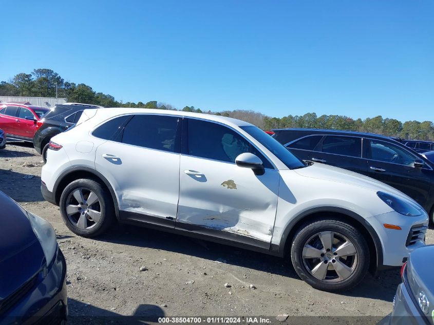 2020 PORSCHE CAYENNE - WP1AA2AY2LDA05410