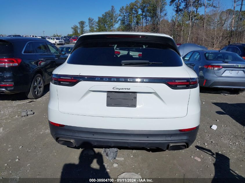 2020 PORSCHE CAYENNE - WP1AA2AY2LDA05410