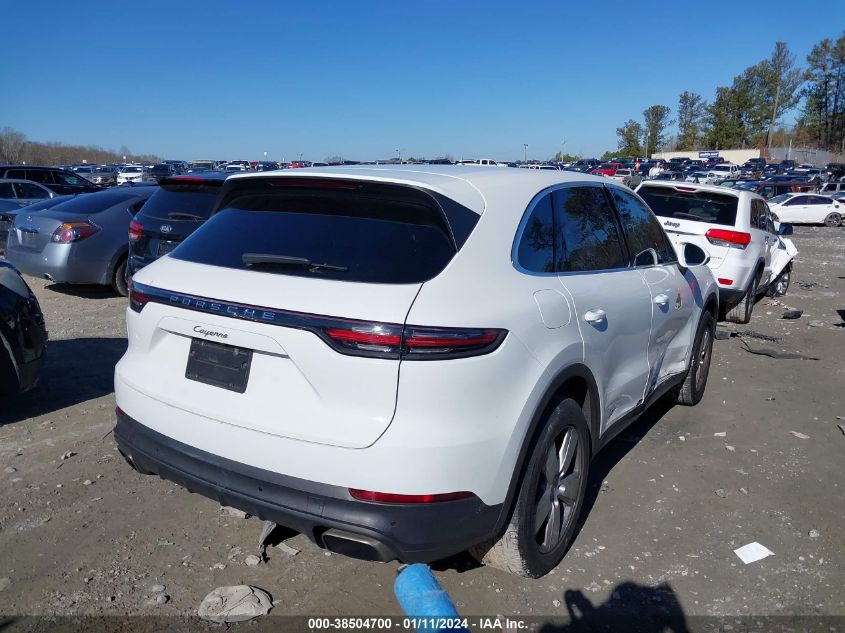 2020 PORSCHE CAYENNE - WP1AA2AY2LDA05410