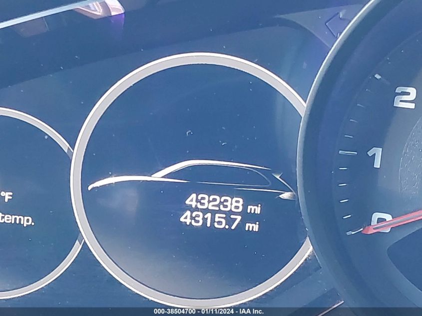 2020 PORSCHE CAYENNE - WP1AA2AY2LDA05410