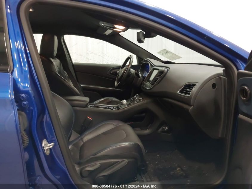 2015 CHRYSLER 200 S - 1C3CCCBB1FN710707