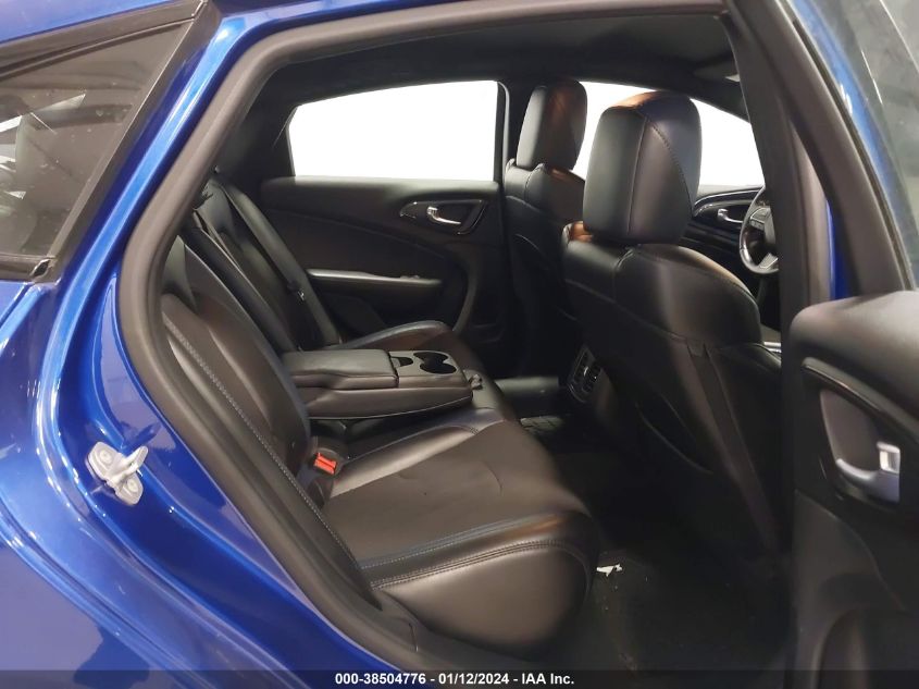 2015 CHRYSLER 200 S - 1C3CCCBB1FN710707