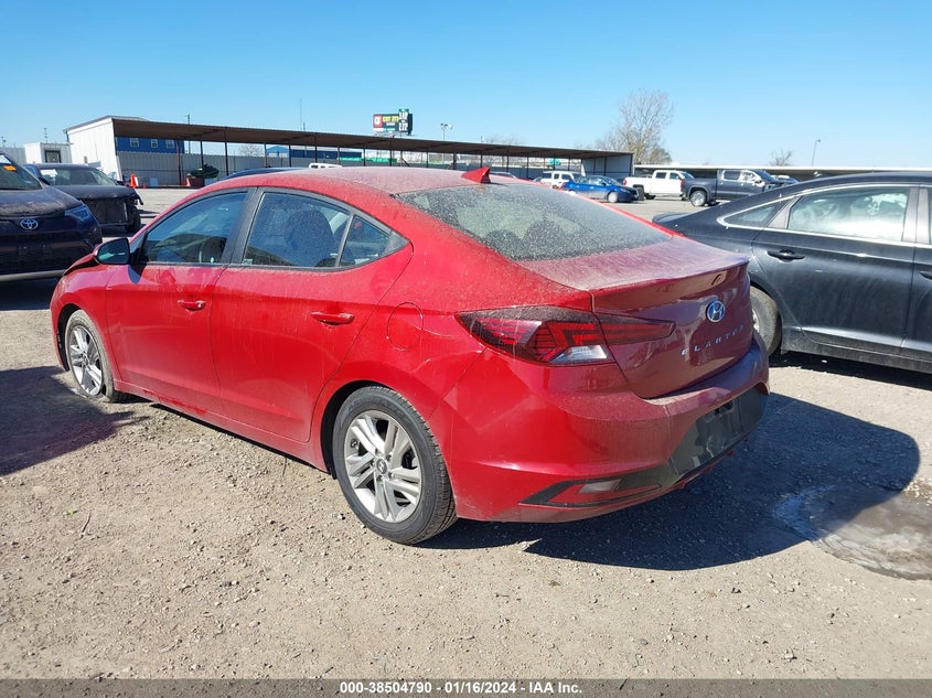 VIN 5NPD84LF7KH472252 2019 HYUNDAI ELANTRA SEL