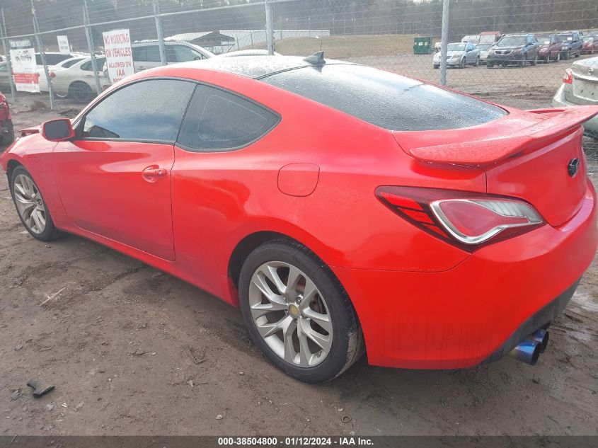 2015 HYUNDAI GENESIS 3.8 BASE - KMHHU6KJ6FU123542