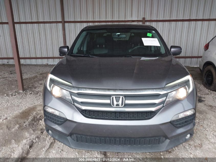 2017 HONDA PILOT EXL - 5FNYF6H55HB046120