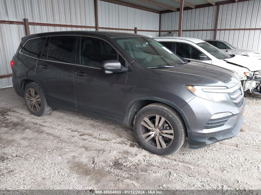 2017 HONDA PILOT EXL - 5FNYF6H55HB046120