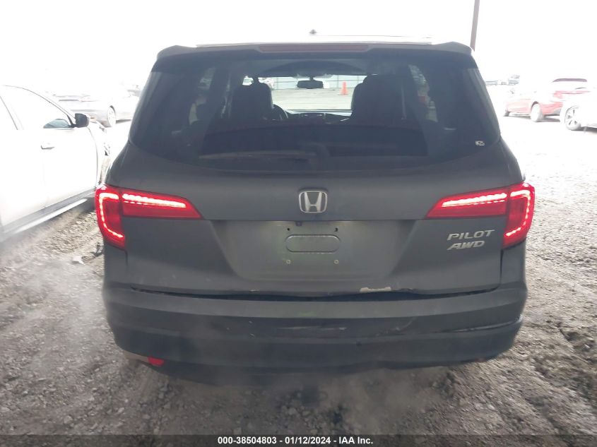 2017 HONDA PILOT EXL - 5FNYF6H55HB046120