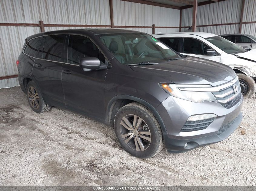 2017 HONDA PILOT EXL - 5FNYF6H55HB046120