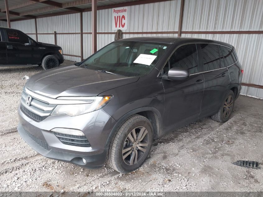 2017 HONDA PILOT EXL - 5FNYF6H55HB046120