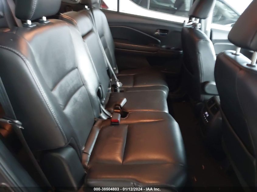 2017 HONDA PILOT EXL - 5FNYF6H55HB046120