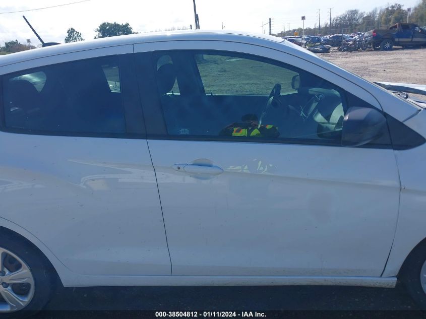 2020 CHEVROLET SPARK FWD LS AUTOMATIC - KL8CB6SA6LC403301