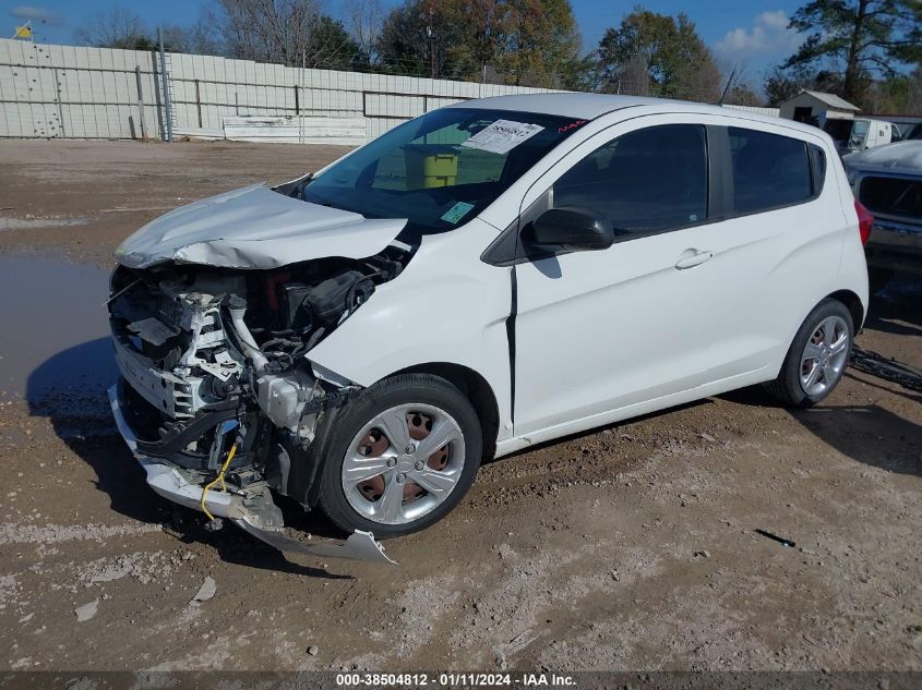 2020 CHEVROLET SPARK FWD LS AUTOMATIC - KL8CB6SA6LC403301