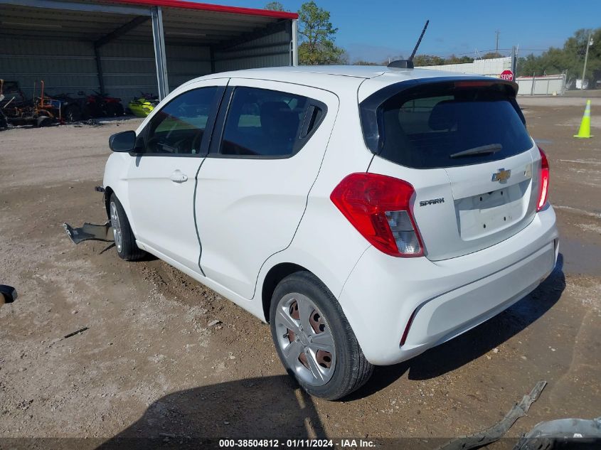 2020 CHEVROLET SPARK FWD LS AUTOMATIC - KL8CB6SA6LC403301