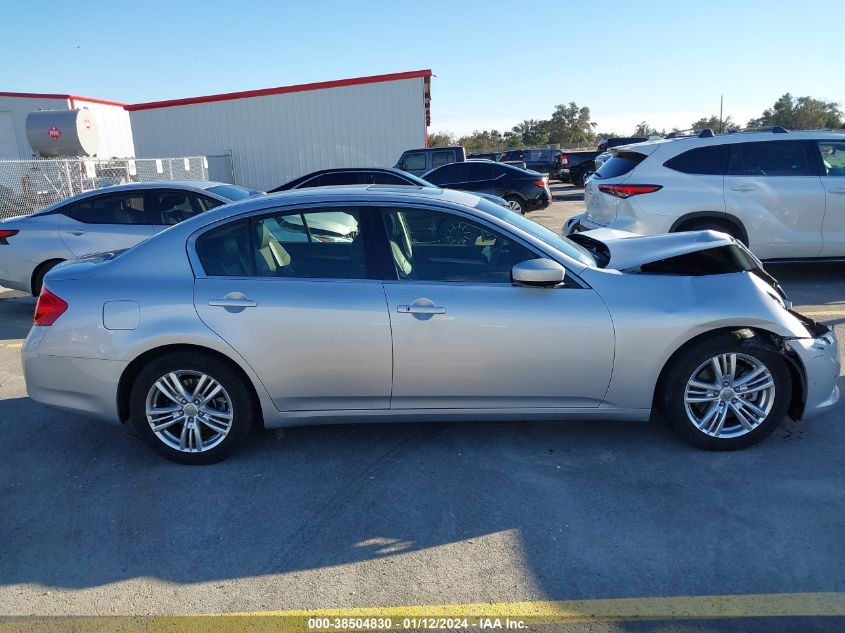 2013 INFINITI G37 JOURNEY JN1CV6AP1DM304274