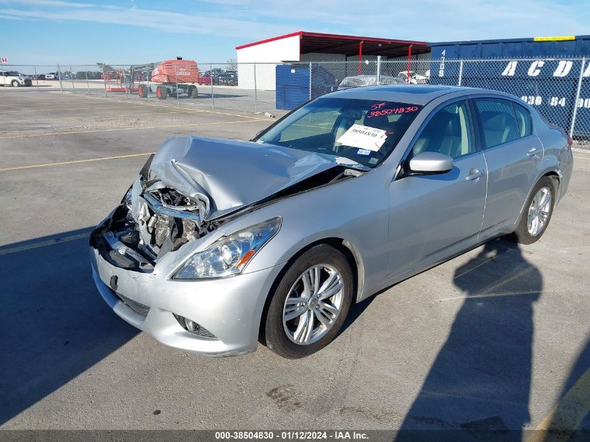 2013 INFINITI G37 JOURNEY JN1CV6AP1DM304274