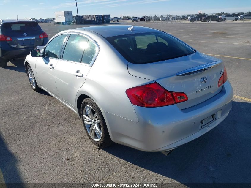 2013 INFINITI G37 JOURNEY JN1CV6AP1DM304274