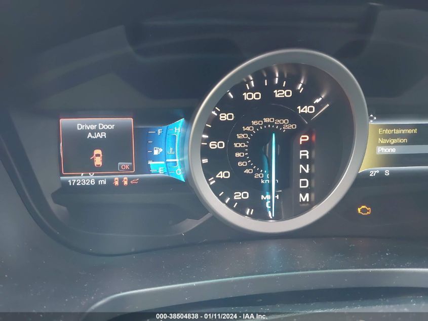2014 FORD EXPLORER LIMITED - 1FM5K8F84EGB80928