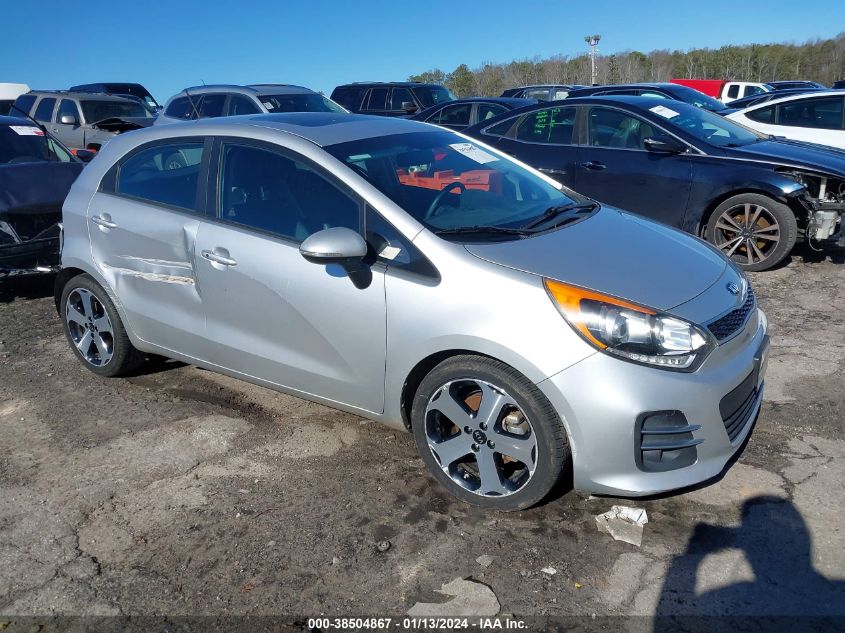 2016 KIA RIO SX - KNADN5A39G6595671