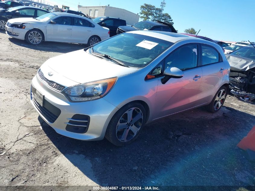 2016 KIA RIO SX - KNADN5A39G6595671