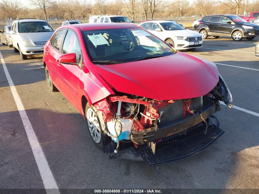 2018 TOYOTA COROLLA LE - 2T1BURHE6JC009973