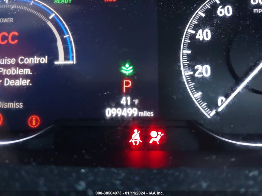 2019 HONDA INSIGHT TOURING - 19XZE4F94KE002818
