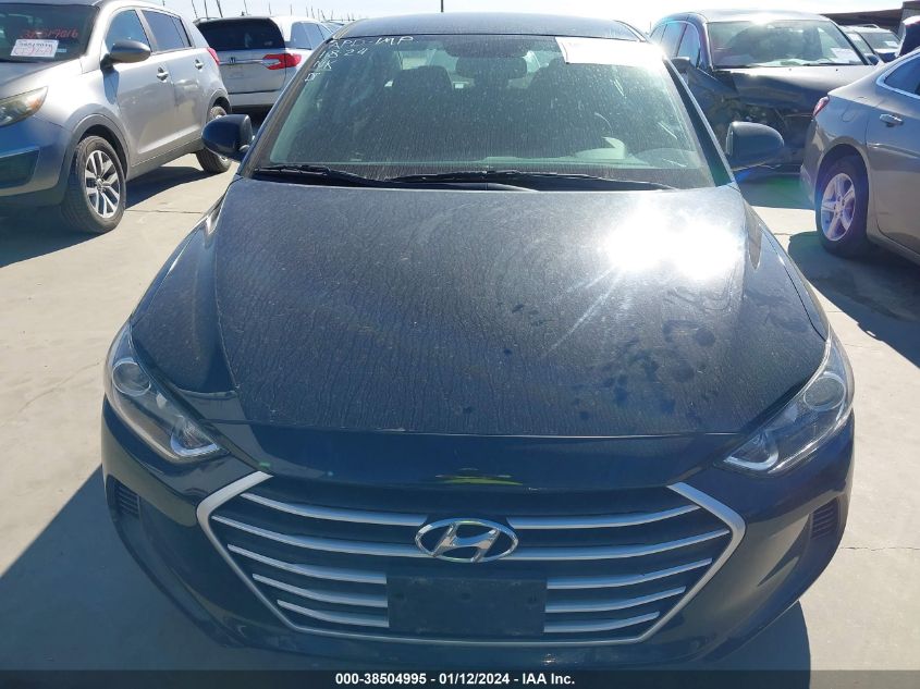 2018 HYUNDAI ELANTRA SEL/VALUE/LIMITED - 5NPD84LF1JH213013