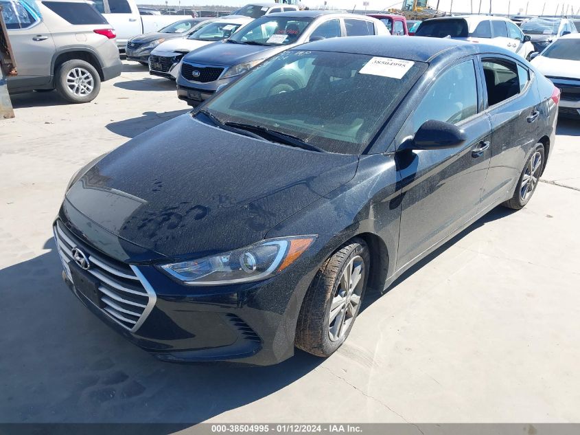 2018 HYUNDAI ELANTRA SEL/VALUE/LIMITED - 5NPD84LF1JH213013