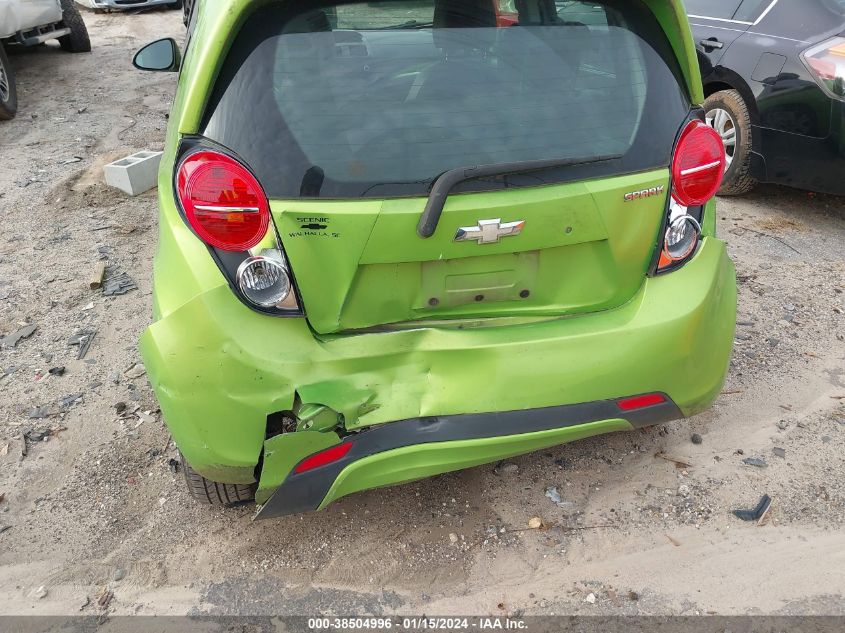 2014 CHEVROLET SPARK LS MANUAL - KL8CA6S92EC562750