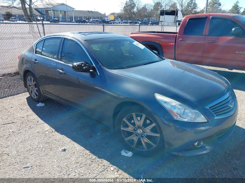 2013 INFINITI G37 JOURNEY - JN1CV6AP7DM720216
