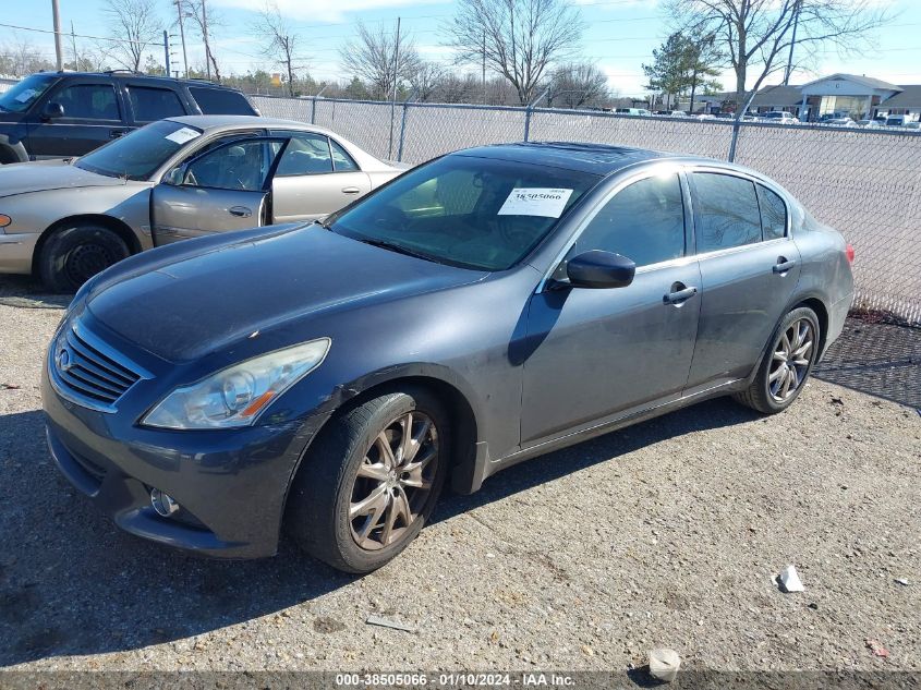 2013 INFINITI G37 JOURNEY JN1CV6AP7DM720216