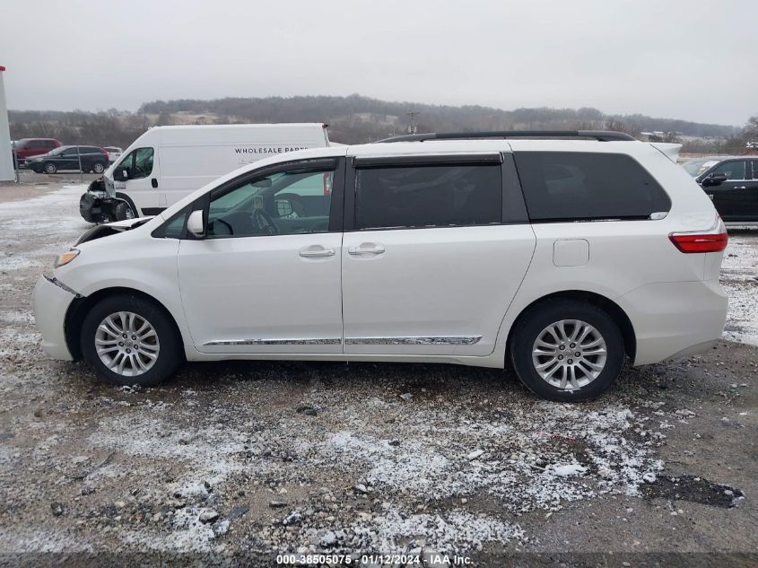 2015 TOYOTA SIENNA XLE/LIMITED - 5TDYK3DC8FS620913