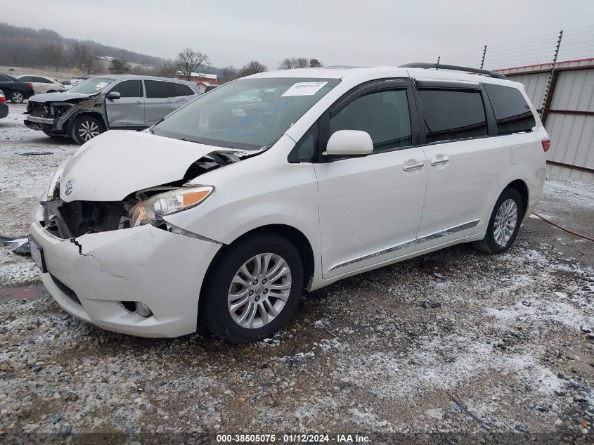 2015 TOYOTA SIENNA XLE/LIMITED - 5TDYK3DC8FS620913