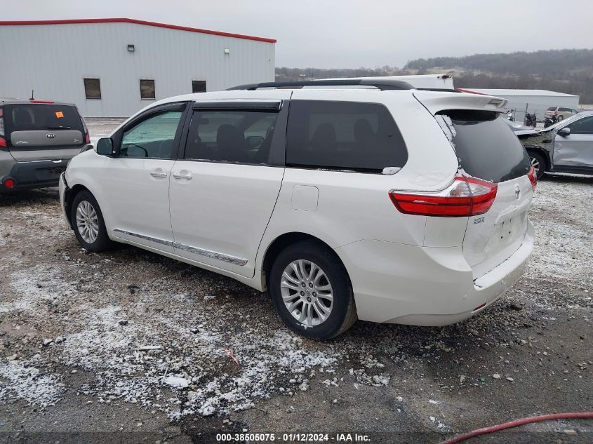 2015 TOYOTA SIENNA XLE/LIMITED - 5TDYK3DC8FS620913