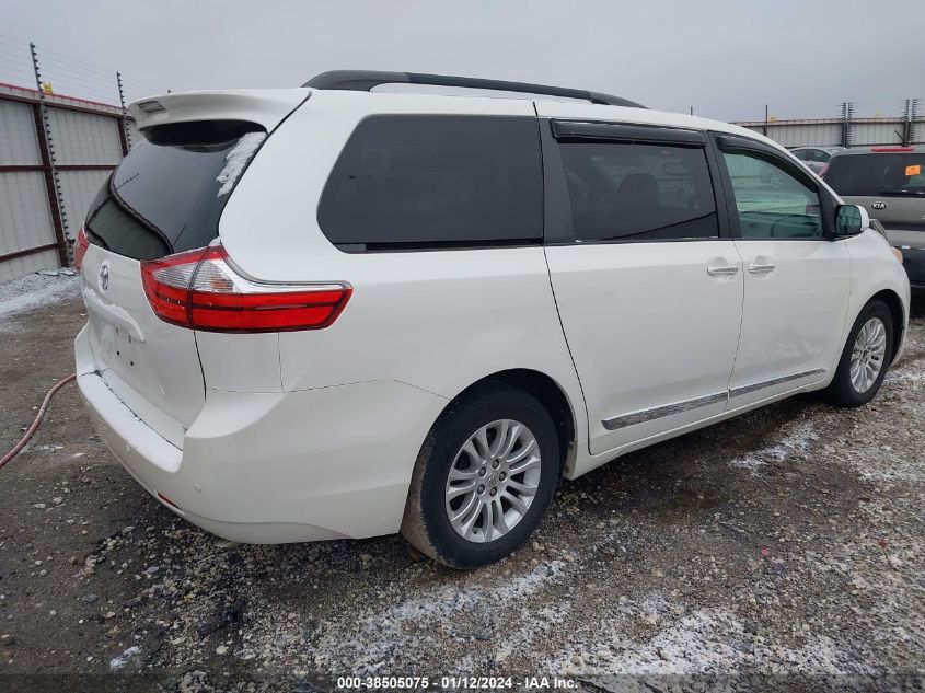 2015 TOYOTA SIENNA XLE/LIMITED - 5TDYK3DC8FS620913