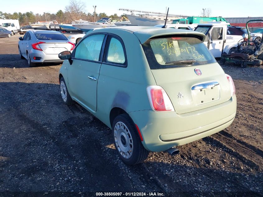 2014 FIAT 500 POP - 3C3CFFAR0ET168201