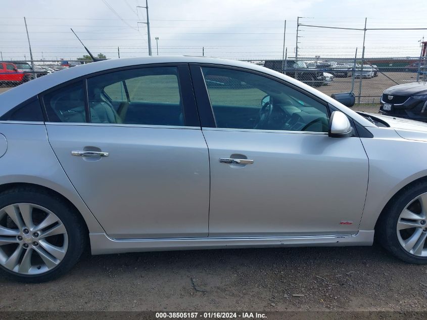 2014 CHEVROLET CRUZE LTZ - 1G1PG5SB0E7190475