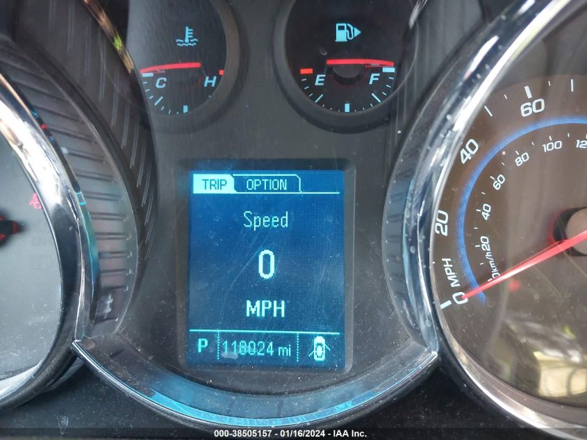 2014 CHEVROLET CRUZE LTZ - 1G1PG5SB0E7190475