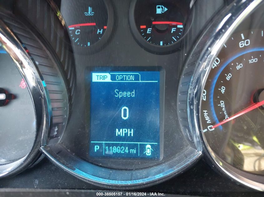 2014 CHEVROLET CRUZE LTZ - 1G1PG5SB0E7190475