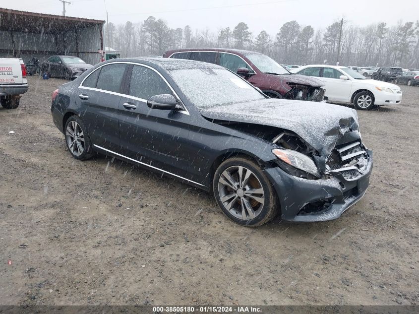 2016 MERCEDES-BENZ C 300 4MATIC/LUXURY 4MATIC/SPORT 4MATIC - 55SWF4KB7GU148624